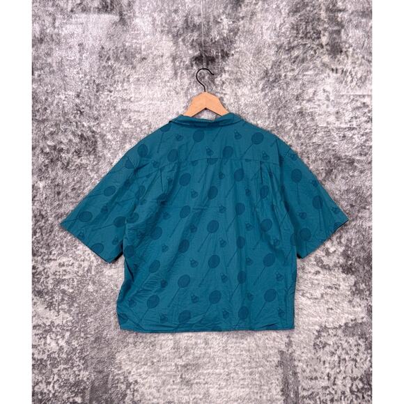 JW Anderson x Uniqlo Shirt Medium Mens Badminton Tennis Oversized Crop - Picture 3 of 7